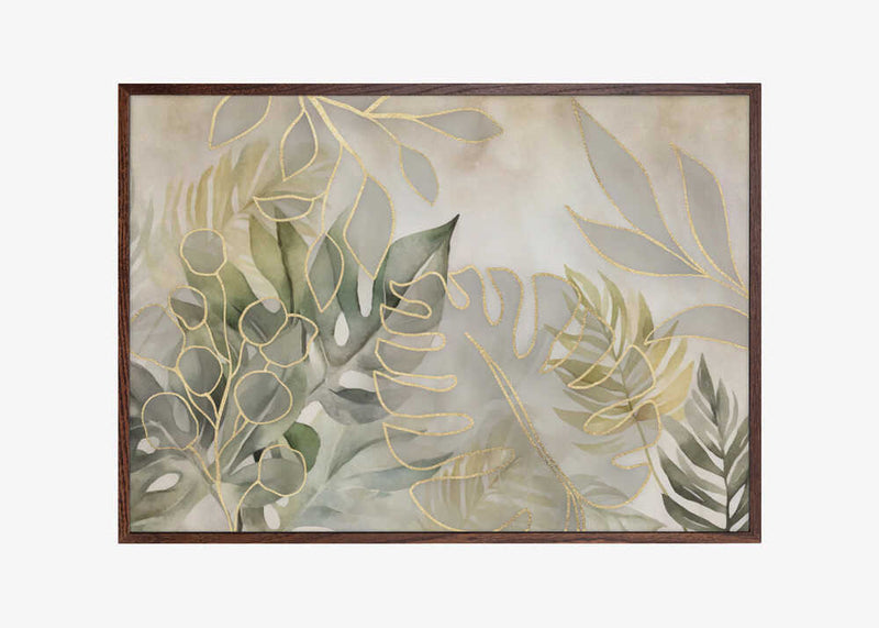 Elegant Tropics Light Green