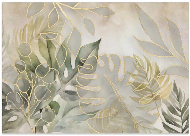 Elegant Tropics Light Green