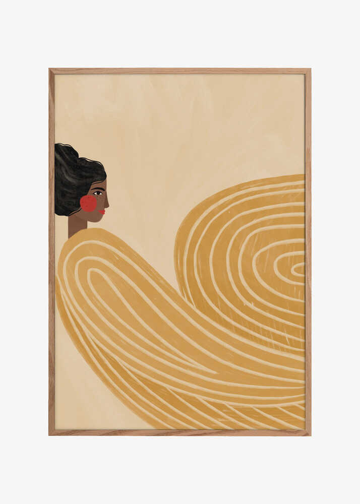 The Woman With the Yellow Stripes