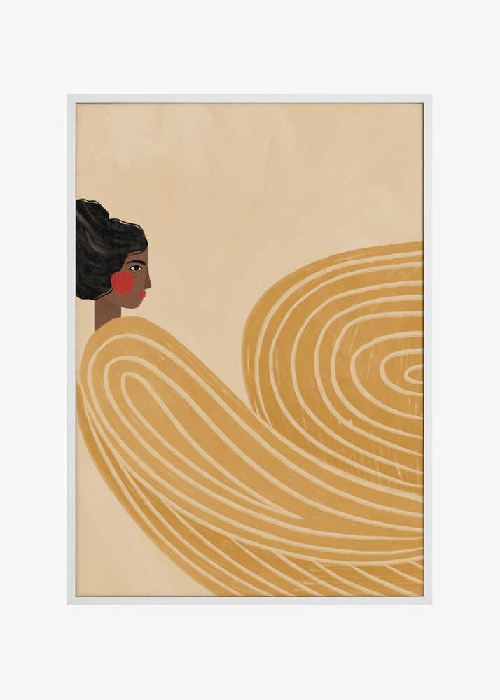 The Woman With the Yellow Stripes