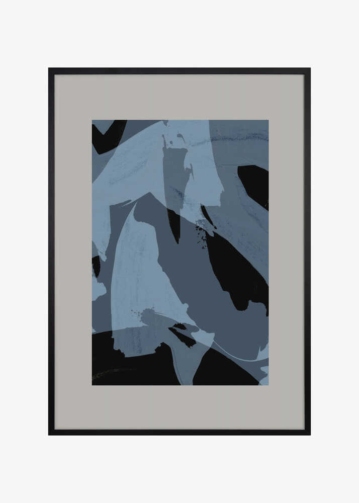 Abstract Brush Strokes 60Y