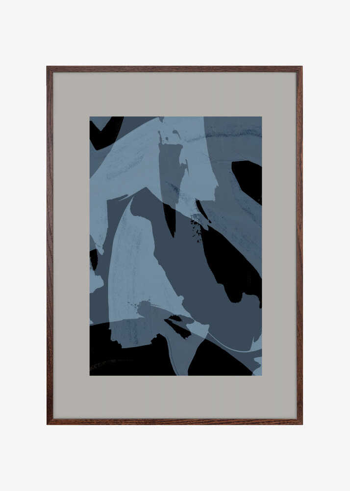 Abstract Brush Strokes 60Y