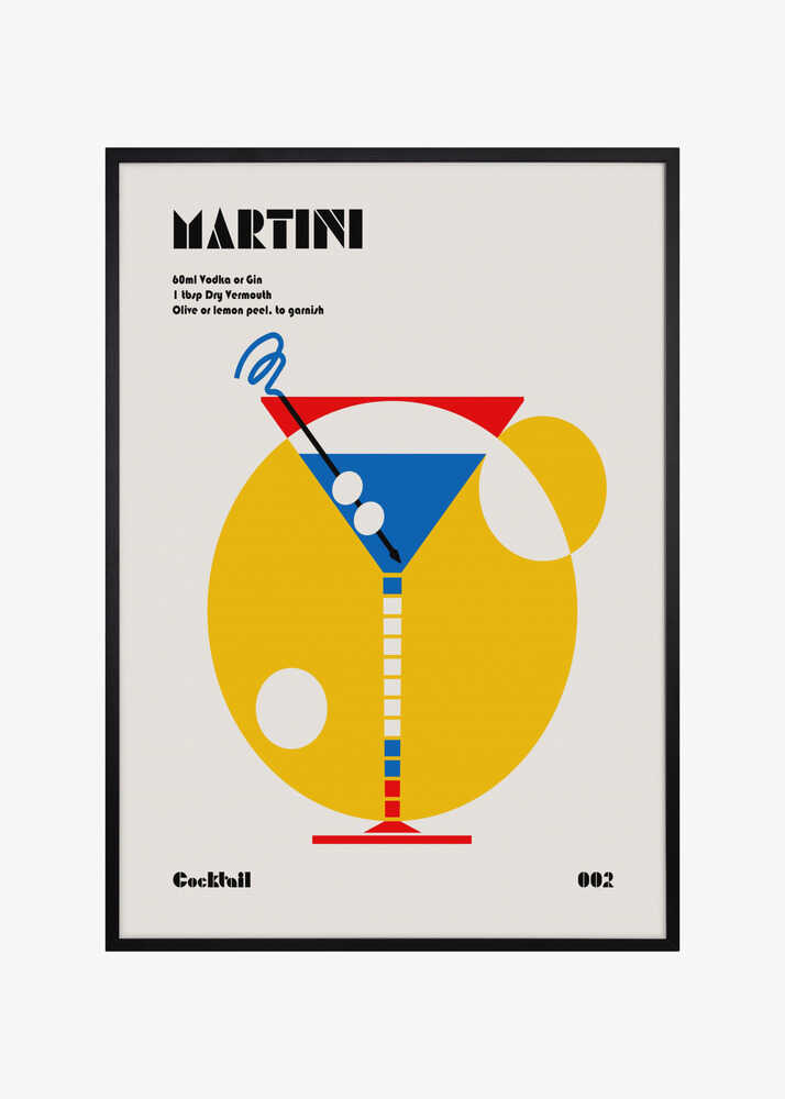 Martini Bauhaus Cocktail