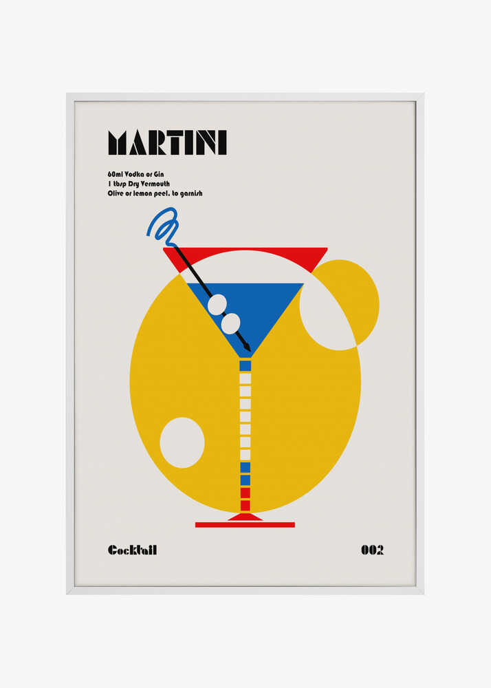 Martini Bauhaus Cocktail
