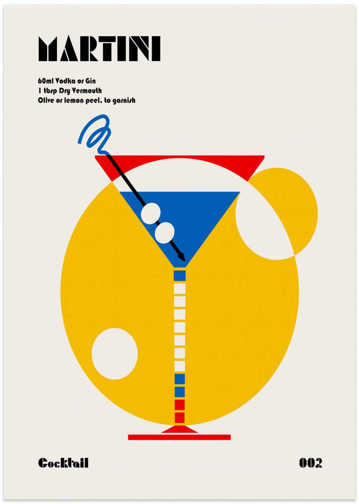 Martini Bauhaus Cocktail