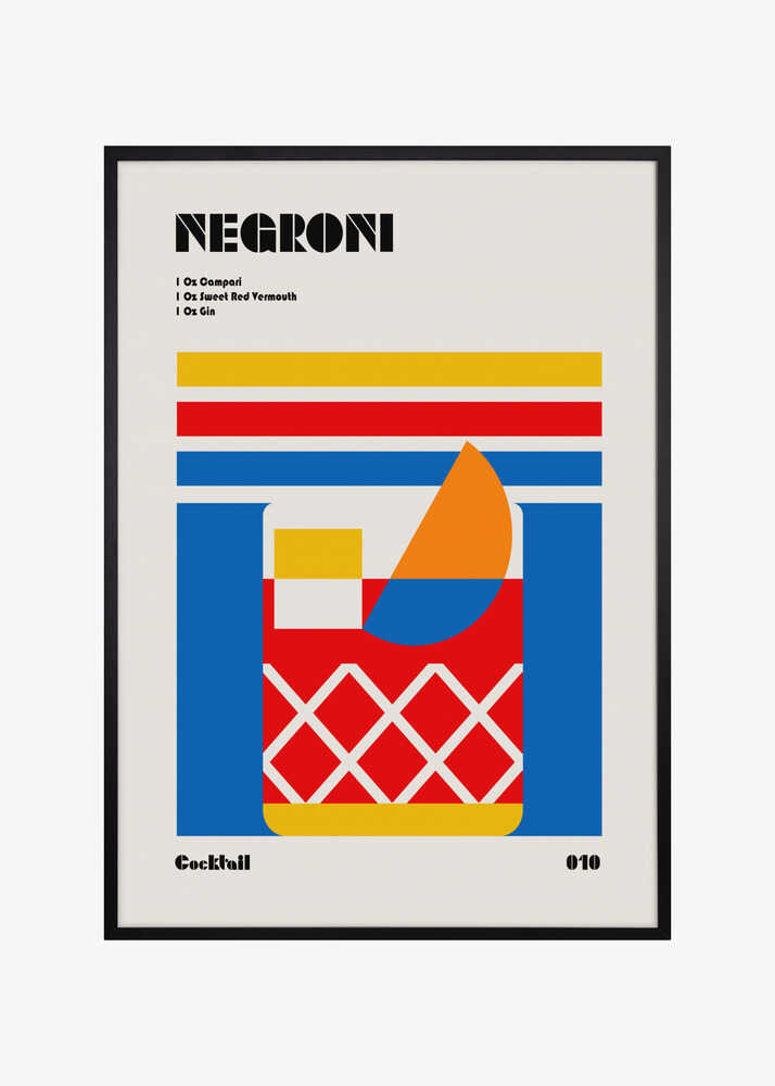 Negroni Bauhaus Cocktail