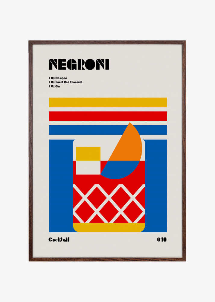 Negroni Bauhaus Cocktail