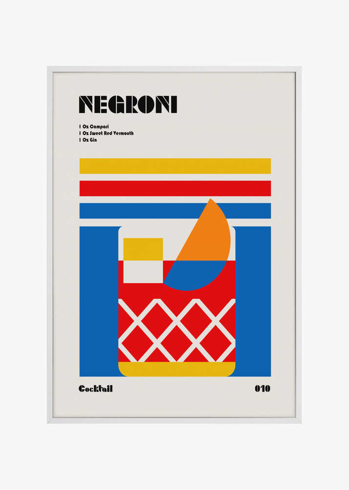 Negroni Bauhaus Cocktail