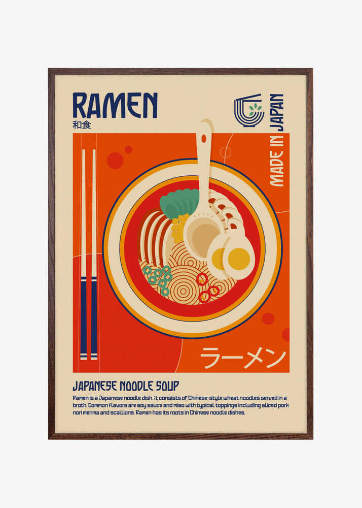 Ramen Japanese Food Print