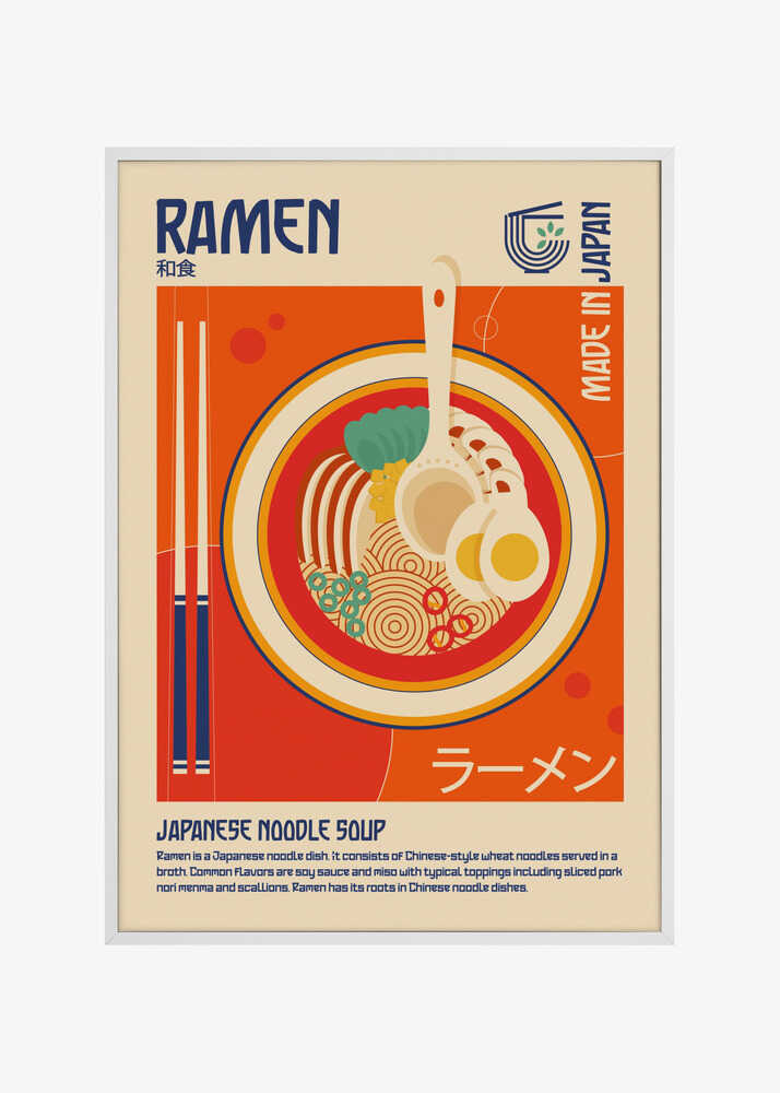 Ramen Japanese Food Print