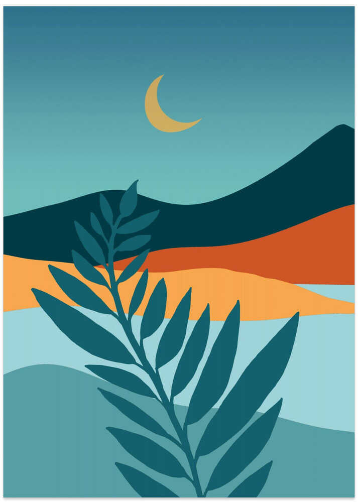 Mediterranean Twilight 5x7