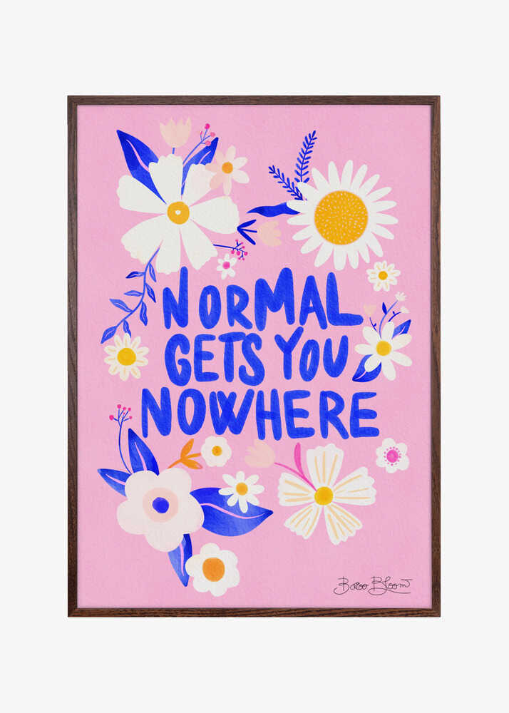 Normal Gets You Nowhere