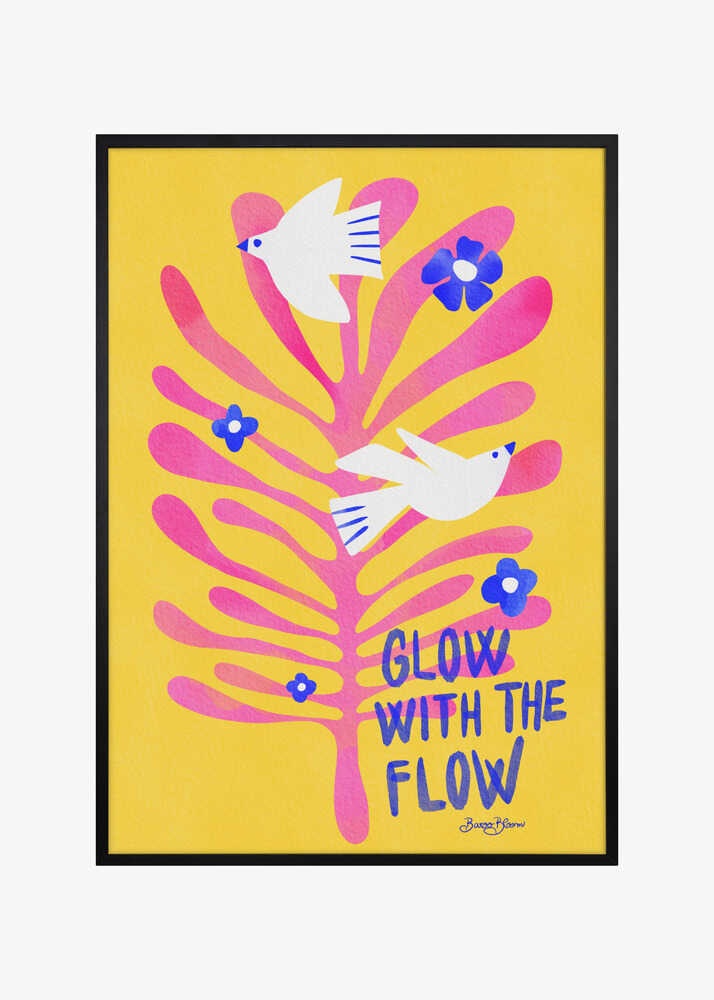 Birds - Glow with the Flow pink