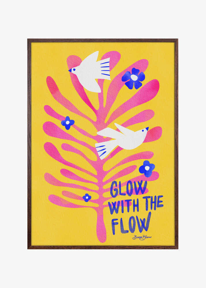 Birds - Glow with the Flow pink