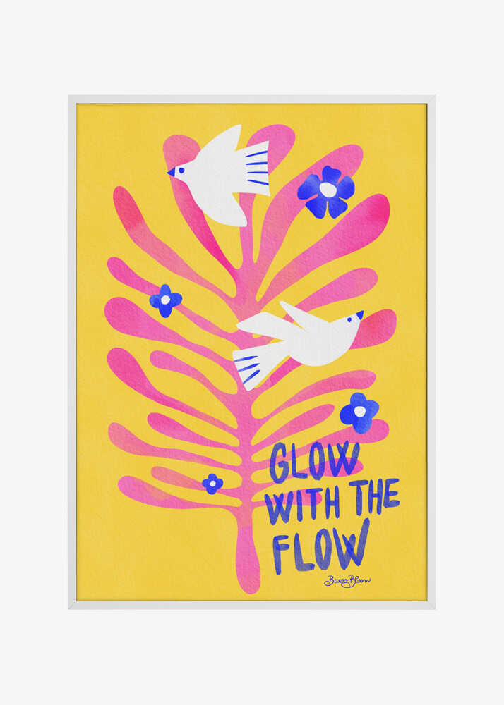 Birds - Glow with the Flow pink