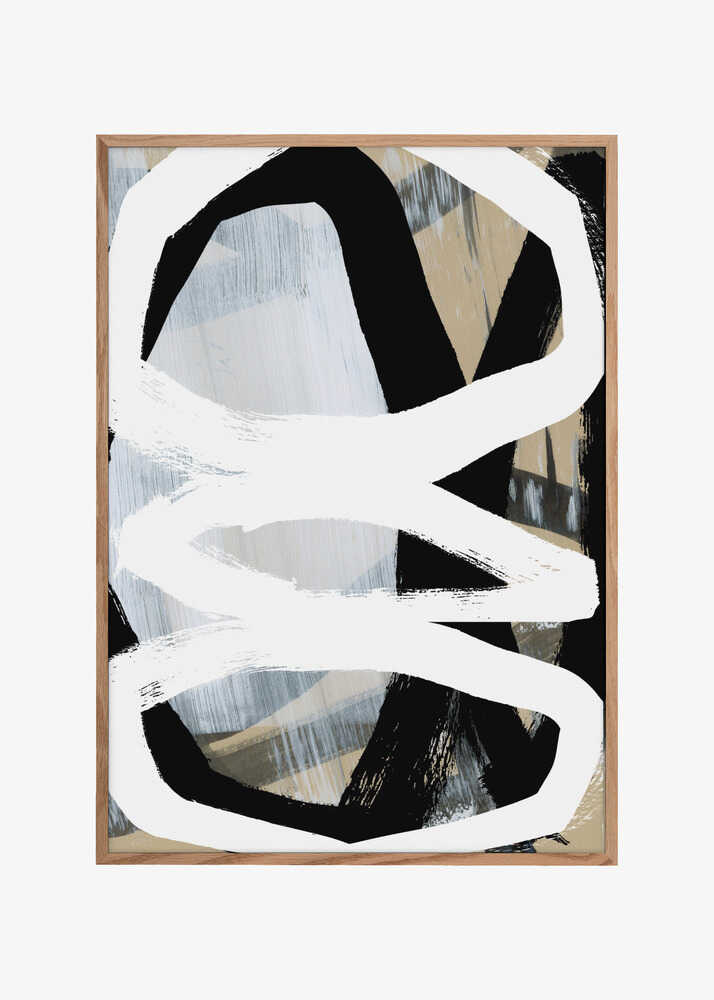 Bold Black On White No3