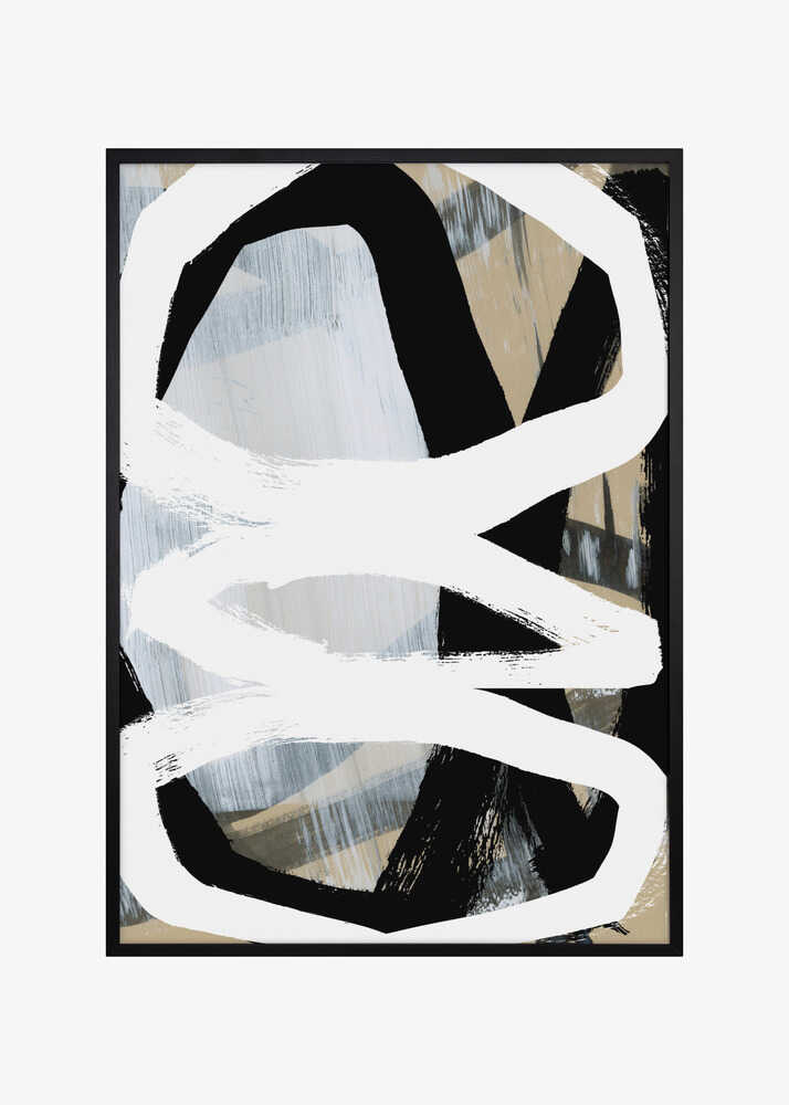 Bold Black On White No3