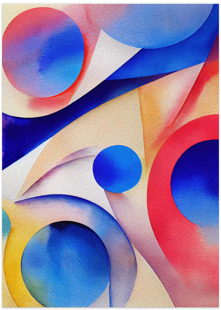 Nature Inspired Abstract Watercolor  (Day 10)