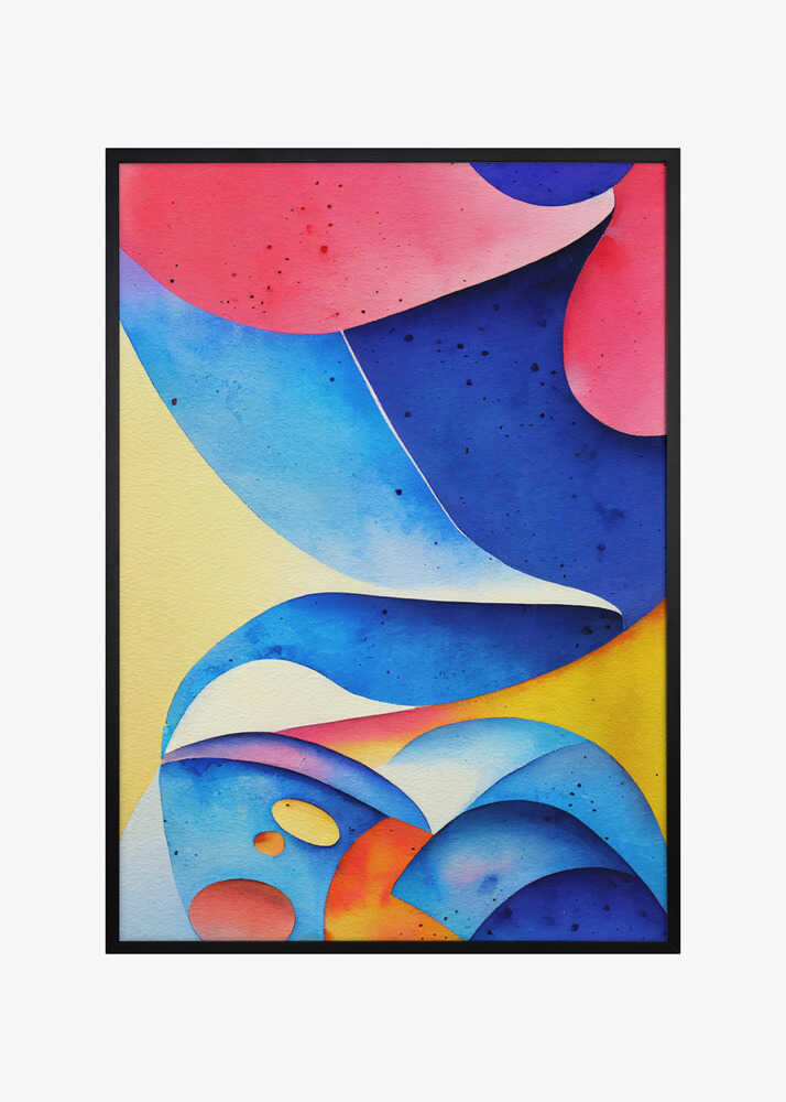 Nature Inspired Abstract Watercolor  (Day 12)