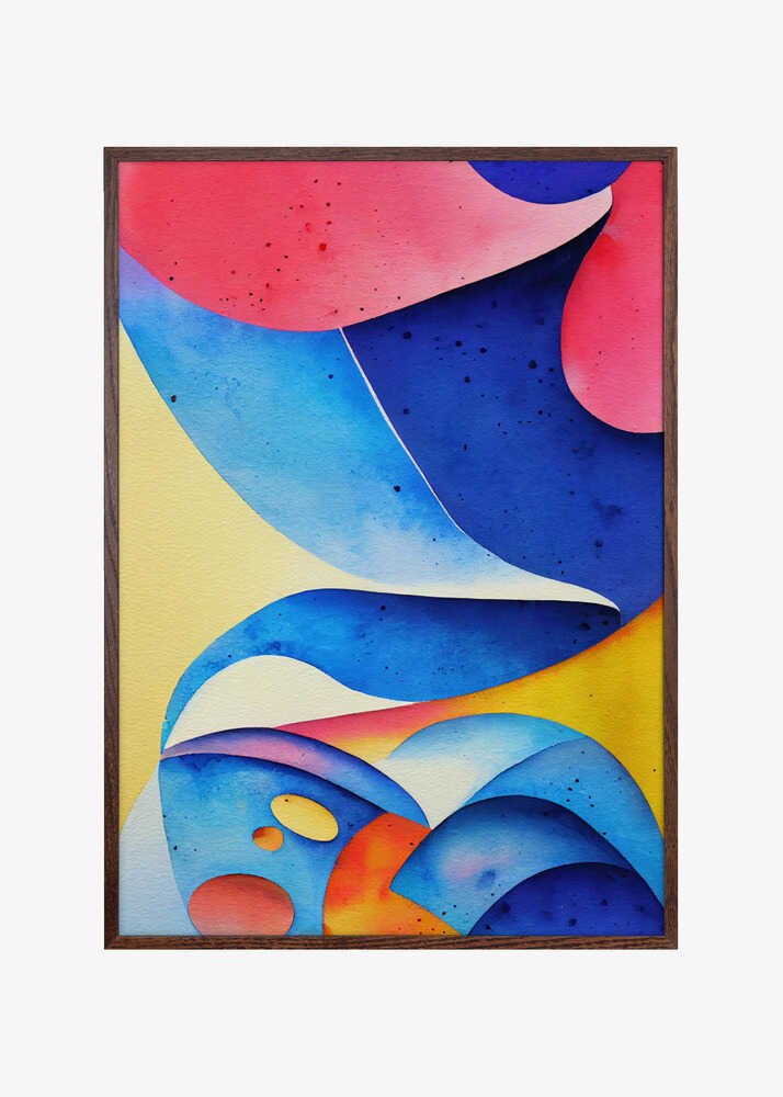 Nature Inspired Abstract Watercolor  (Day 12)