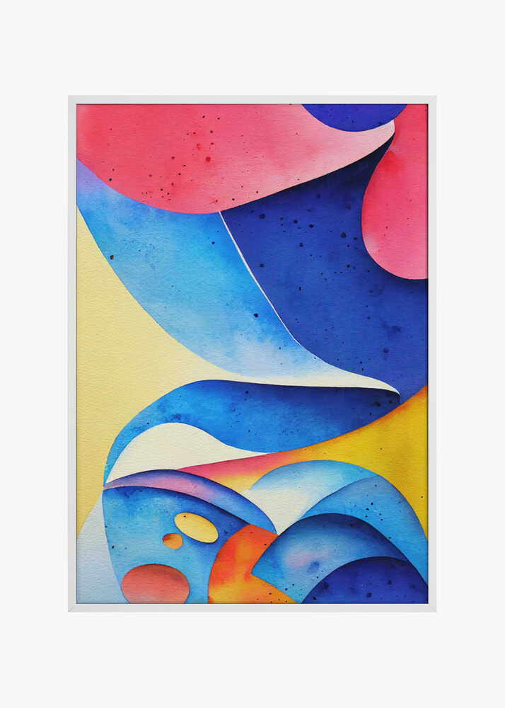 Nature Inspired Abstract Watercolor  (Day 12)