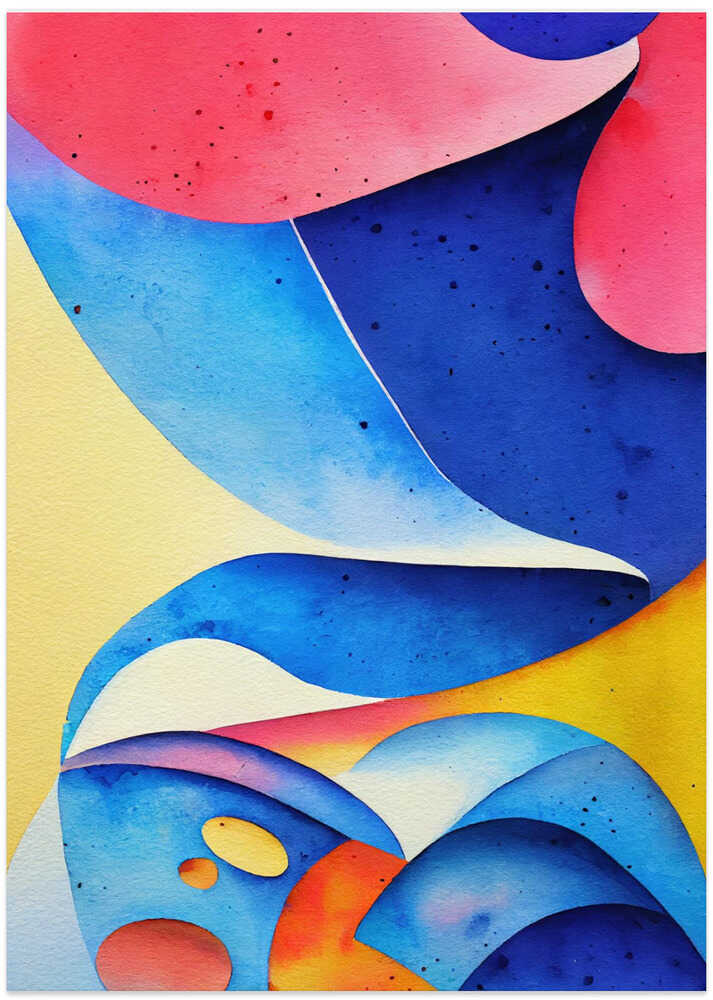 Nature Inspired Abstract Watercolor  (Day 12)