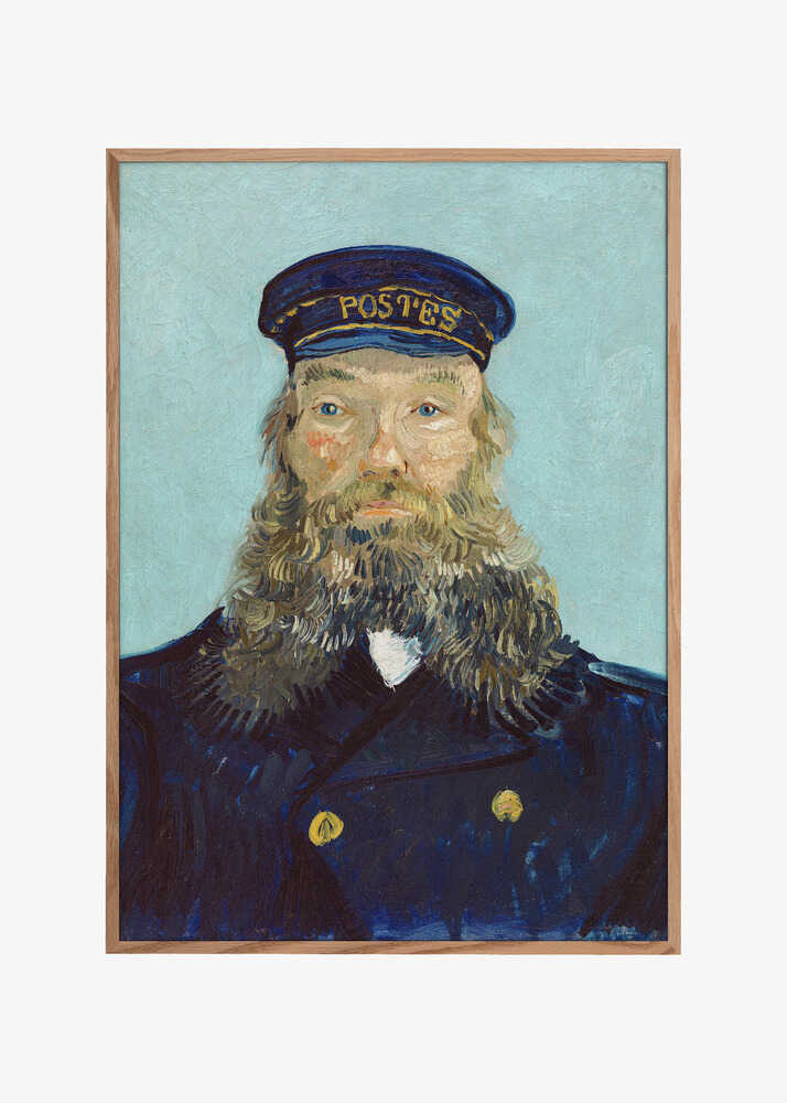 Vincent Van Gogh's Portrait of Postman Roulin (1888)