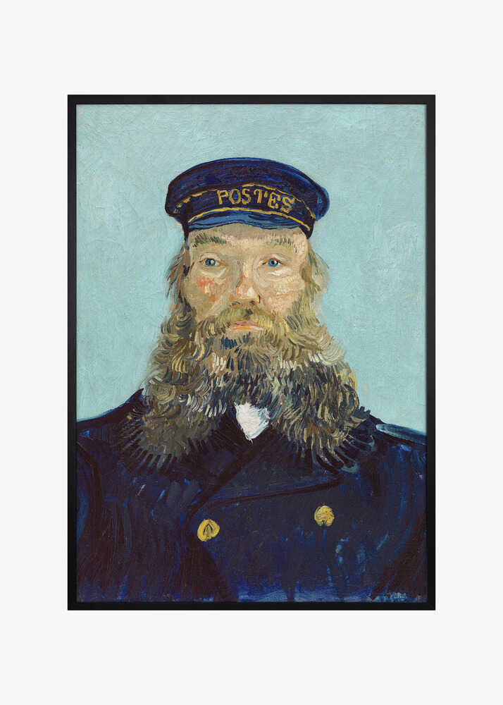 Vincent Van Gogh's Portrait of Postman Roulin (1888)