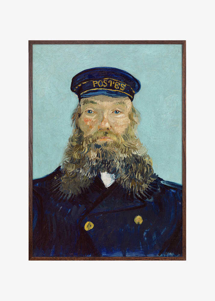 Vincent Van Gogh's Portrait of Postman Roulin (1888)