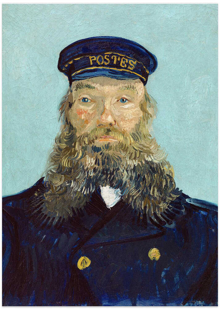 Vincent Van Gogh's Portrait of Postman Roulin (1888)