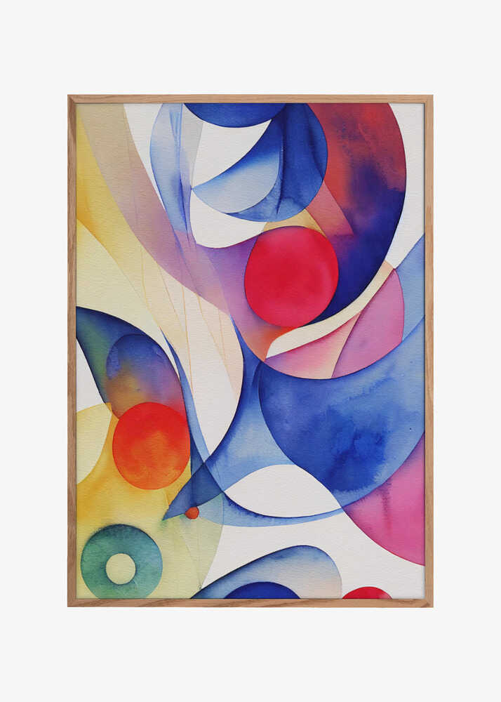 Nature Inspired Abstract Watercolor  (Day 70)