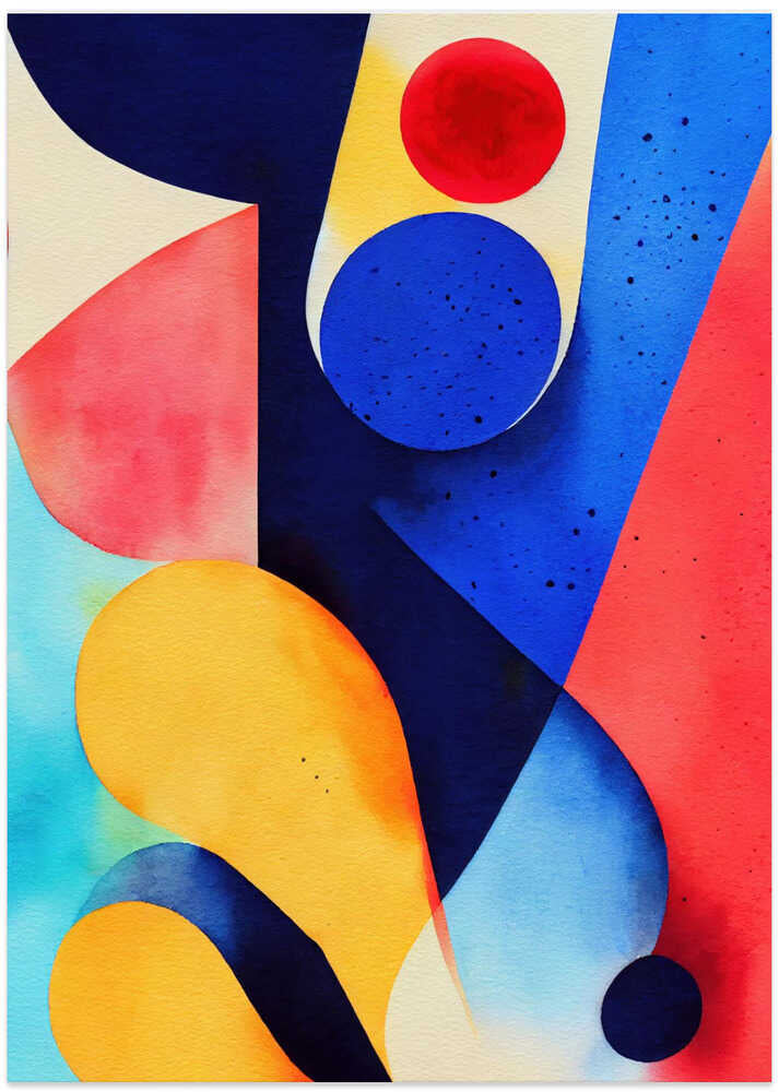 Nature Inspired Abstract Watercolor  (Day 93)