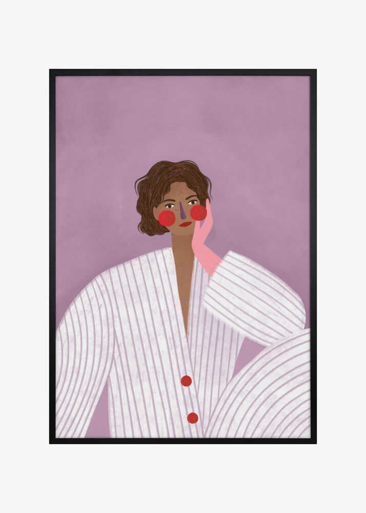 The Woman With the Pink Glove