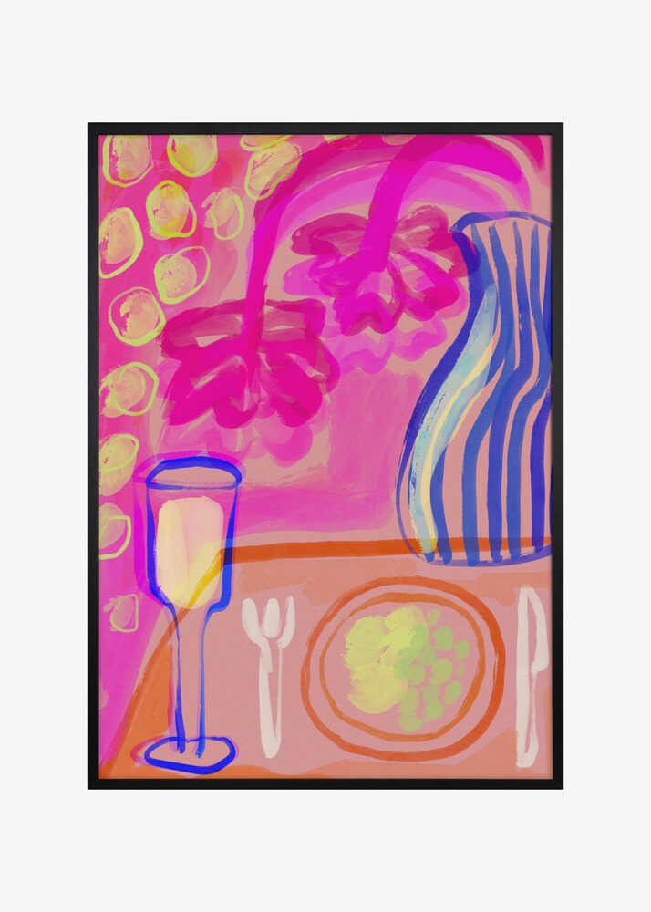 Vibrant Table Scene