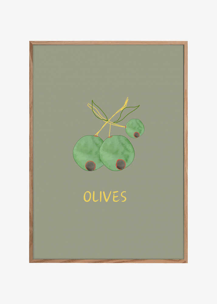Olives in Green