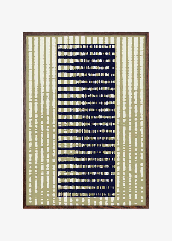 Geometric Pattern with Vertical Stripes