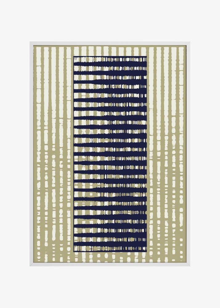 Geometric Pattern with Vertical Stripes