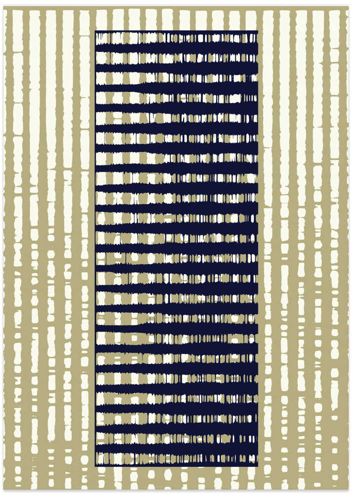 Geometric Pattern with Vertical Stripes