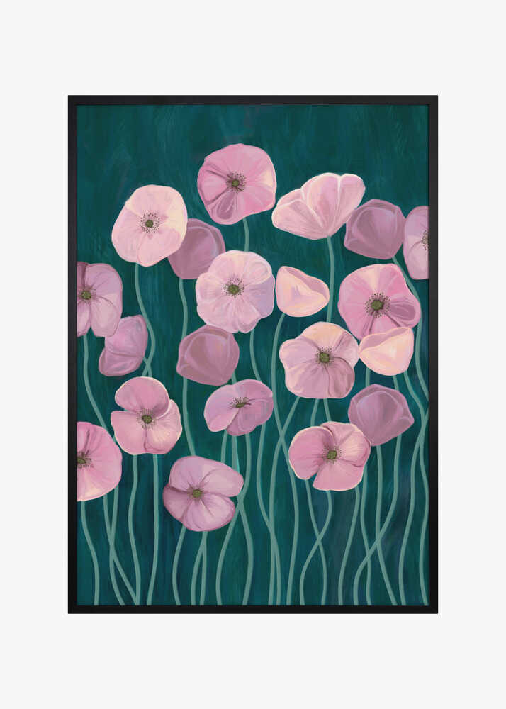 Pink poppies
