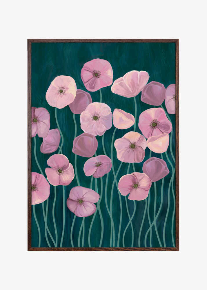 Pink poppies