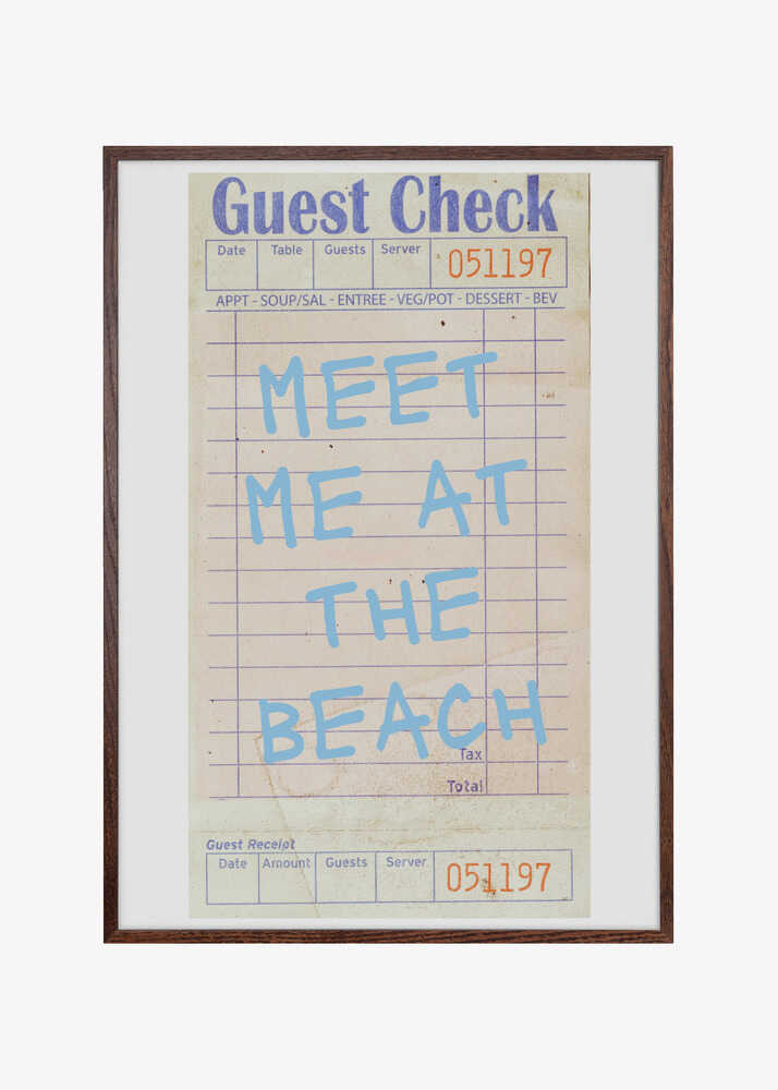 Meet Me At the Beach   Blue