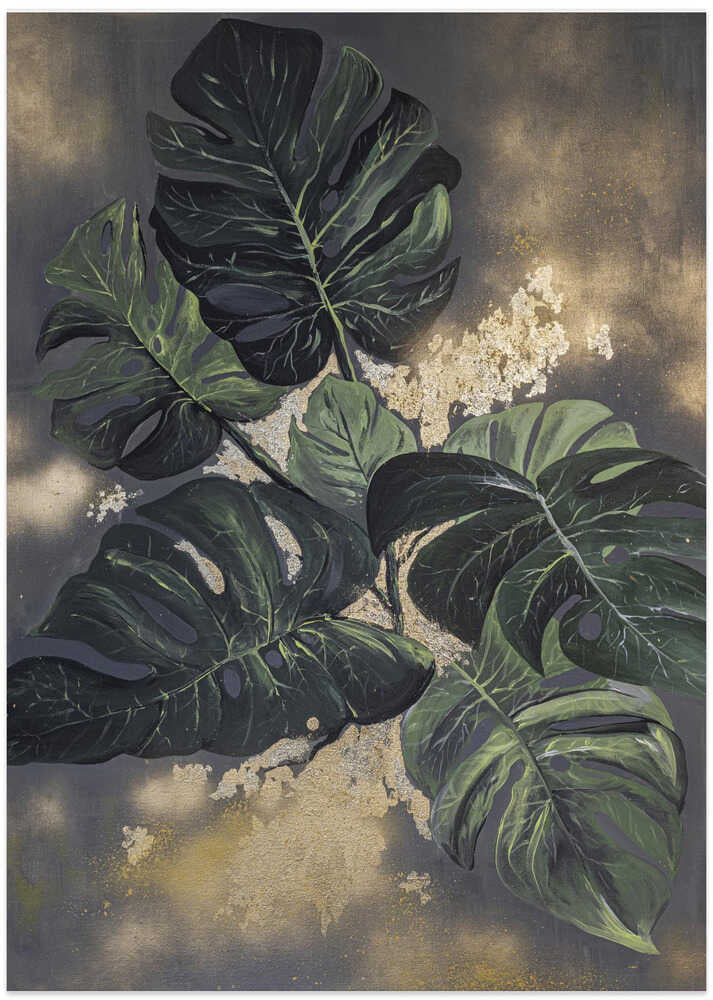 Gilded Monstera