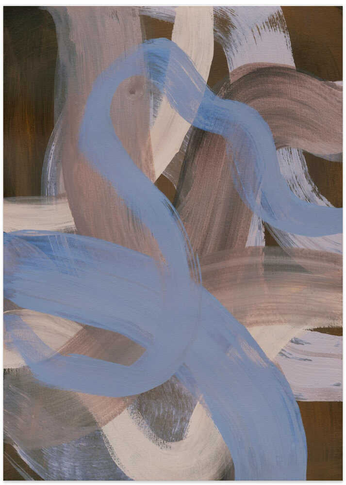 Abstract Brush Strokes 124X