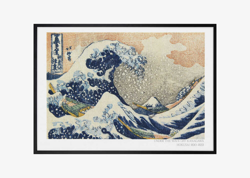 Hokusai&#039;s Under the Wave Off Kanagawa (1830 1833)