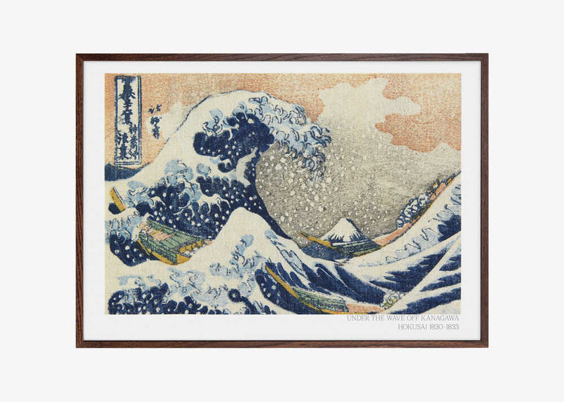 Hokusai&#039;s Under the Wave Off Kanagawa (1830 1833)