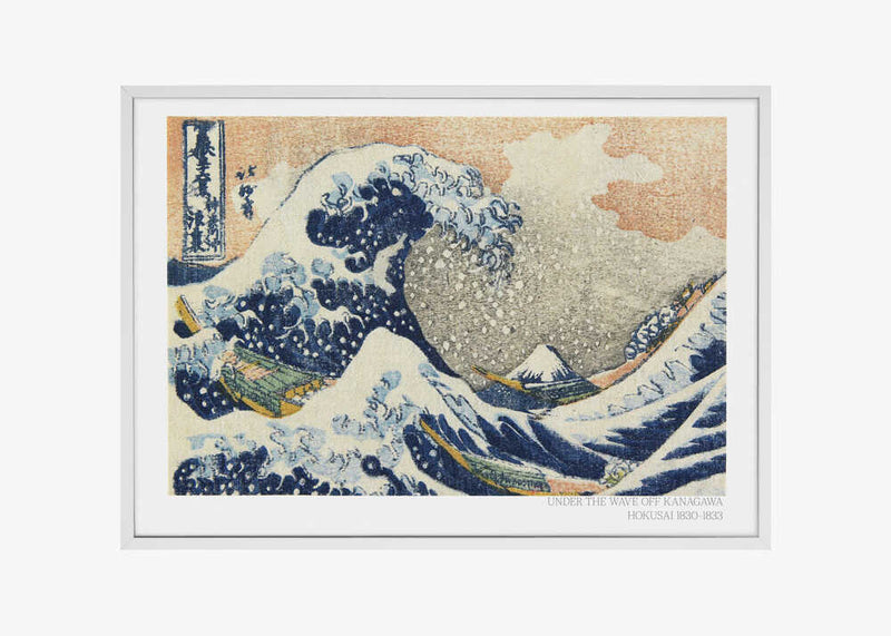 Hokusai&#039;s Under the Wave Off Kanagawa (1830 1833)