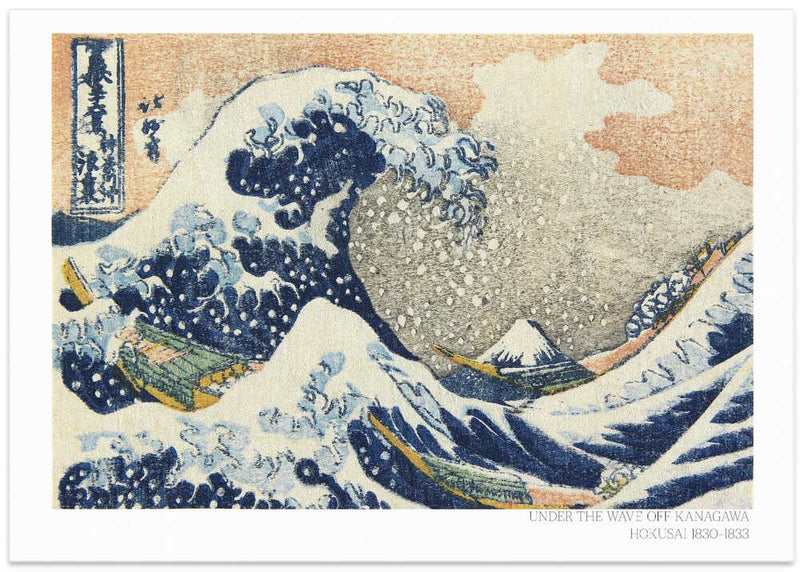 Hokusai&#039;s Under the Wave Off Kanagawa (1830 1833)