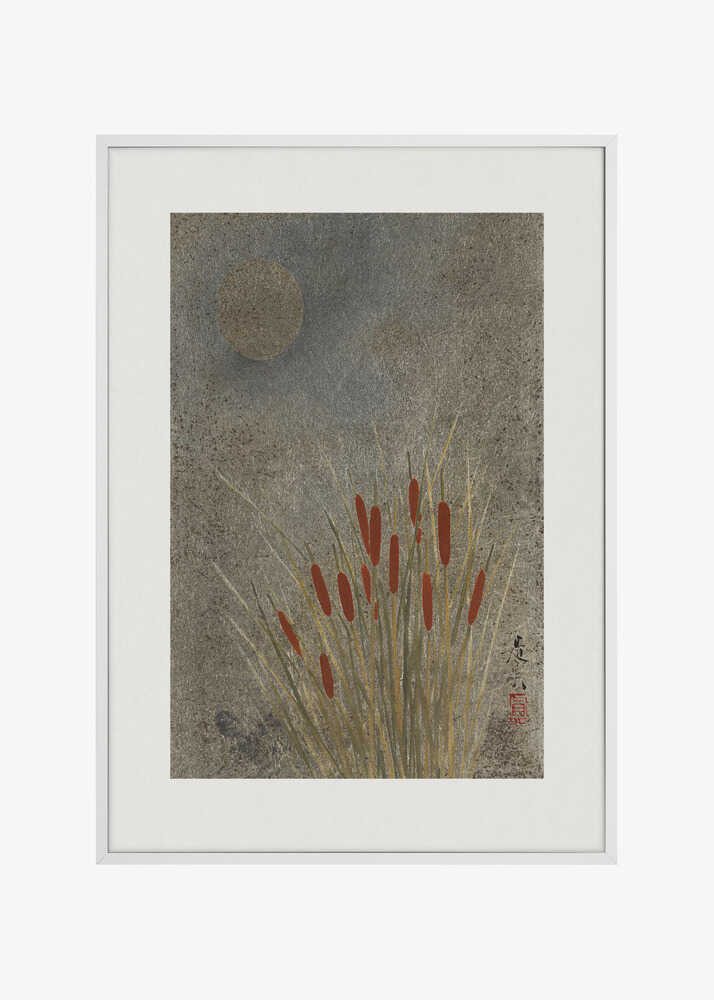 Japanese Grass Field At Night (1807–1891)