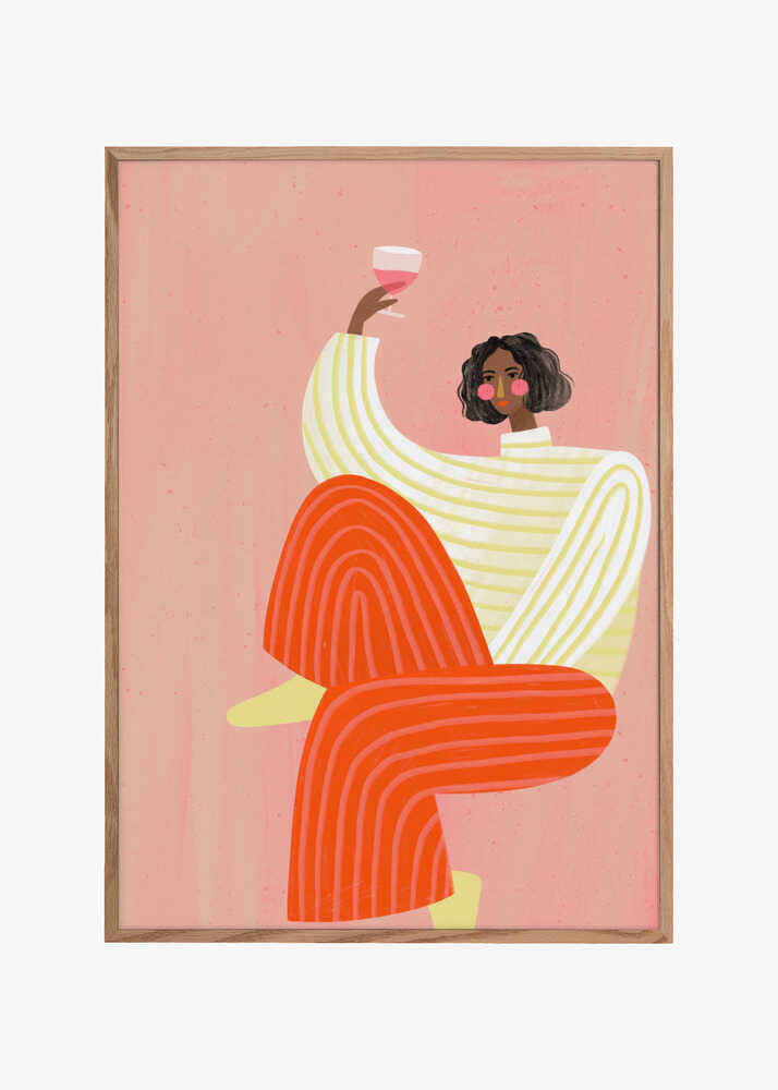 The Woman With The Glass of Wine