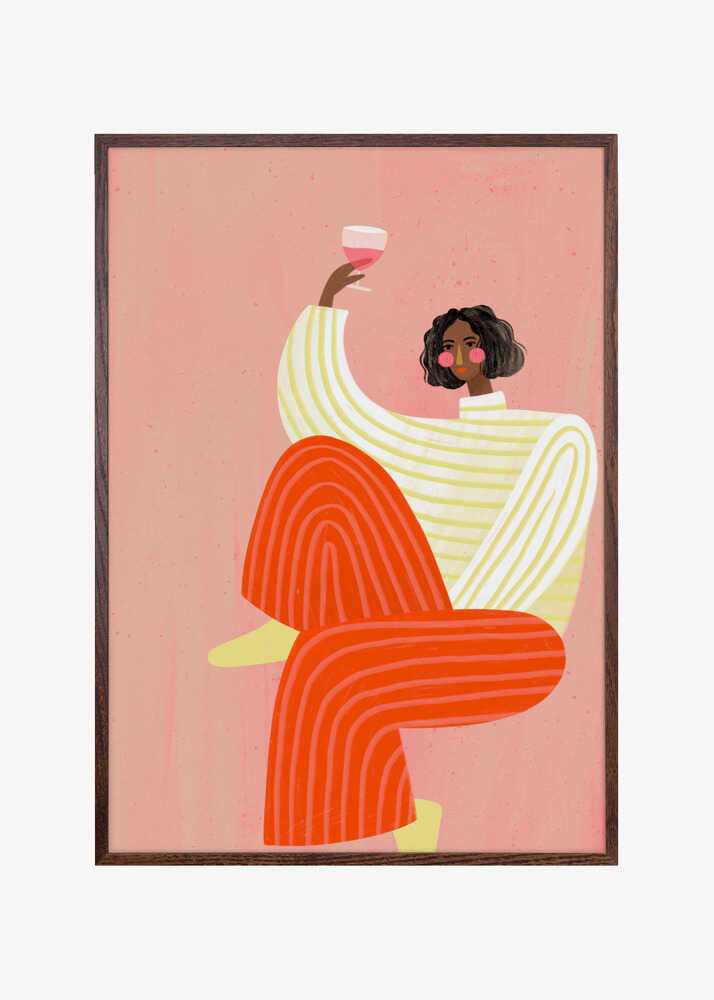 The Woman With The Glass of Wine